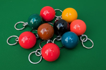 snooker ball key ring