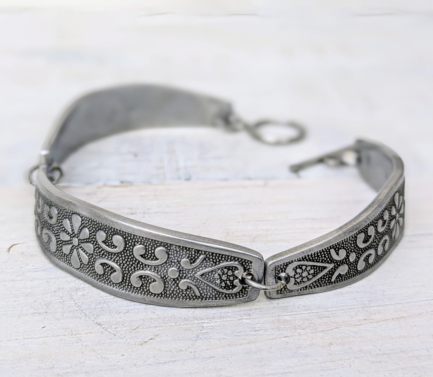 cutlery floral bracelet