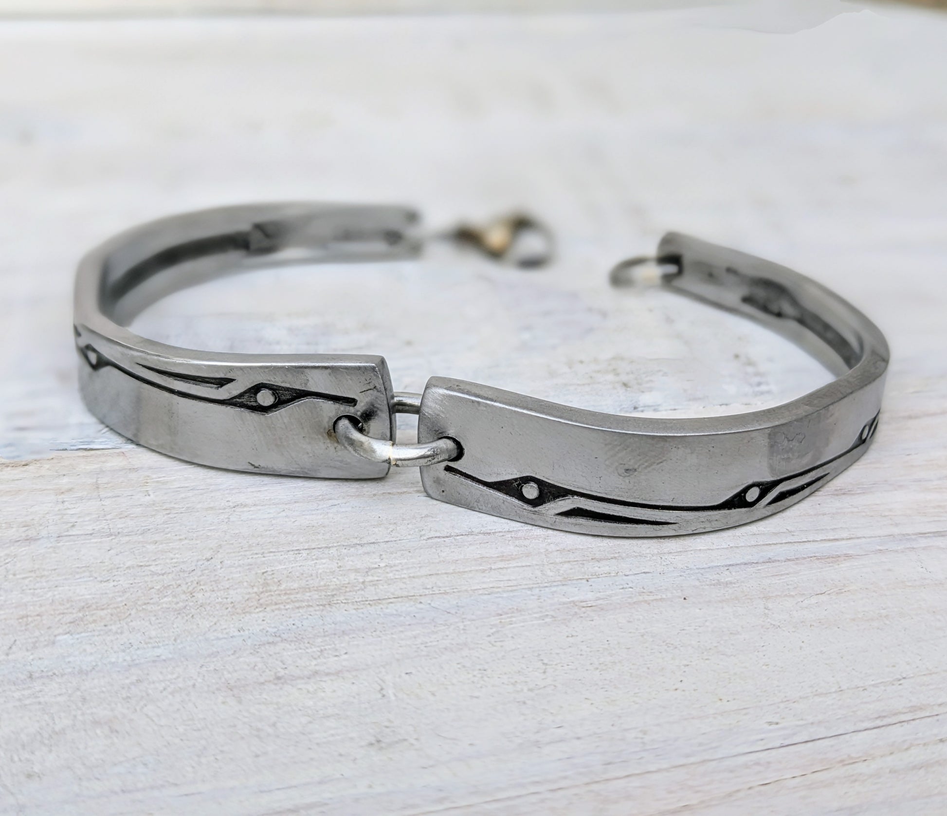 stainless steel handmade unisex bracelet