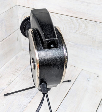 Repurposed 1960s Vintage Cine Movie Camera Lamp