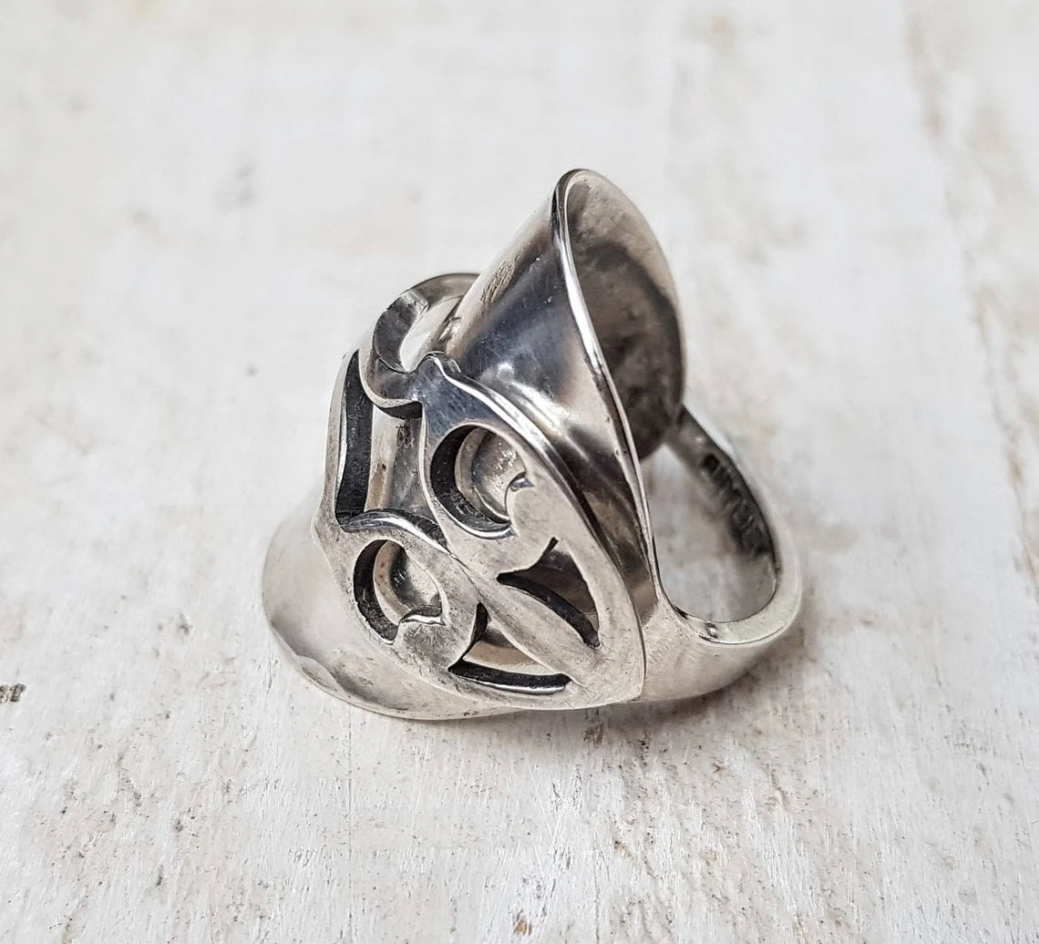 Vintage-Flower-Spoon-Ring-Upcycled-Jewelry