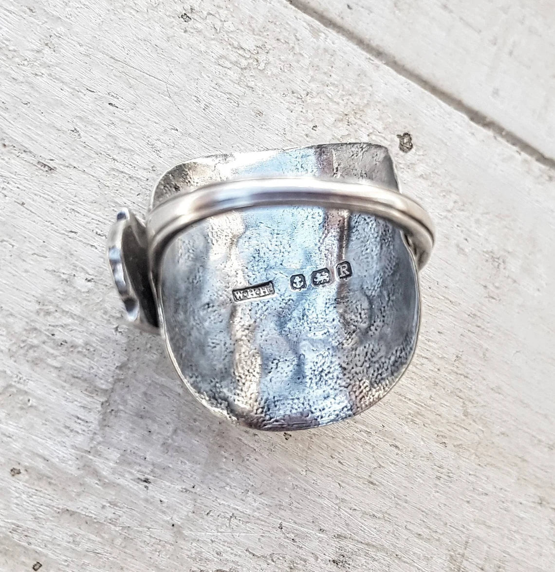 Sterling Silver - Spoon Ring - Mens / Ladies Vintage Upcycled Jewelry