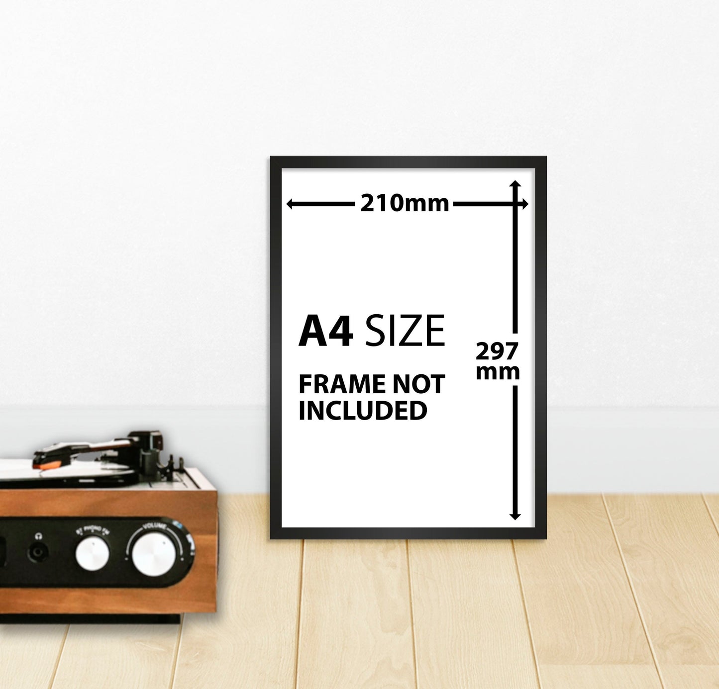 PUNK ROCK - Vintage Concert Tickets - A4 Wall Art Print