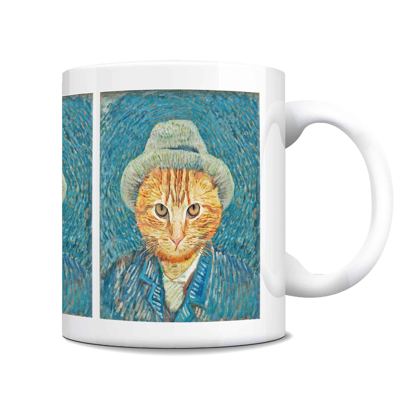 CAT Van Gogh - Coffee Mug