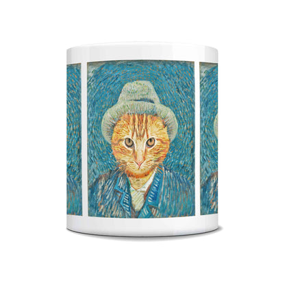 CAT Van Gogh - Coffee Mug