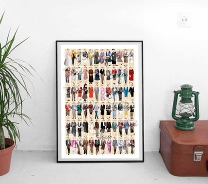 JESSICA FLETCHER - Wall Print - Fashion-Murder-She-Wrote-Art