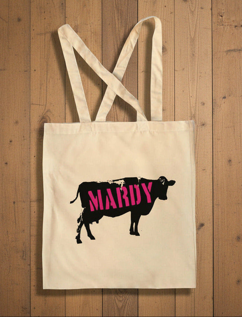 Mardy Cow Yorkshire Humour Phrase Gift Idea