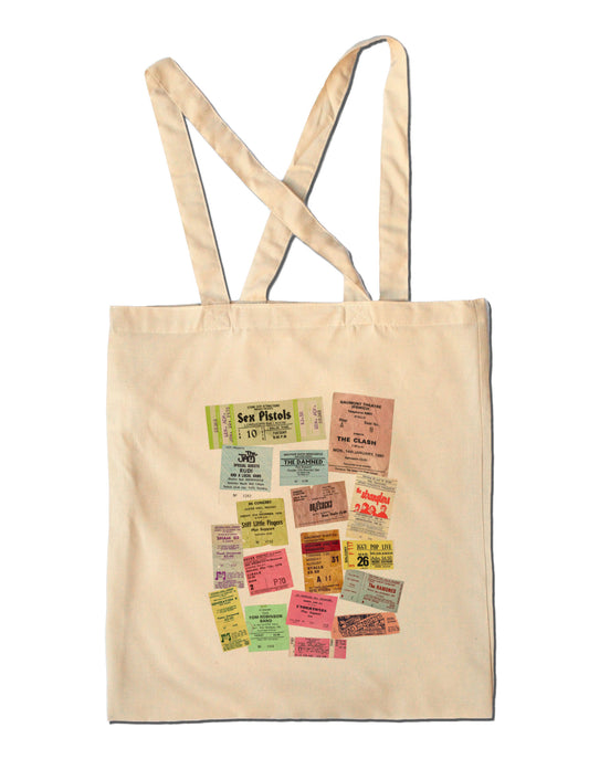 PUNK - Vintage Gig Ticket Bag