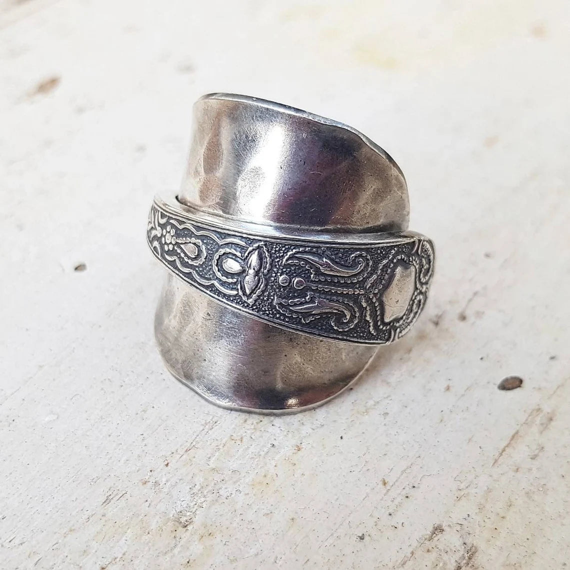 Sppoon Rings Vintage SPOON RINGS - Handcrafted Upcycled Jewelry – Vintage Second Life