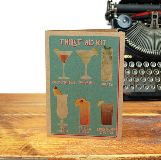 COCKTAILS-GUIDE-HUMOUR-Greeting-Card