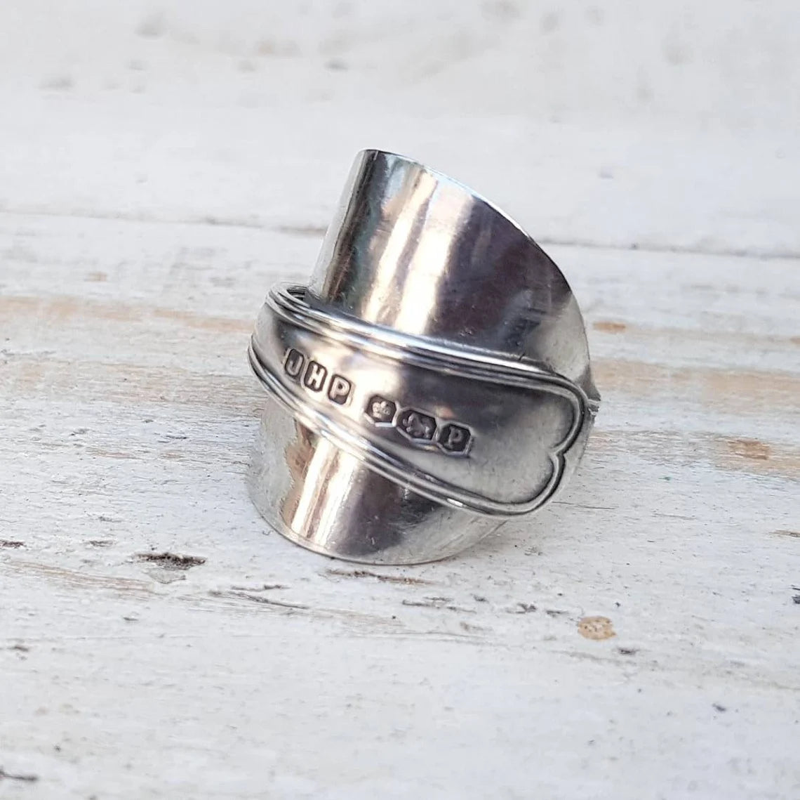 Sterling Silver - Vintage - Spoon Ring