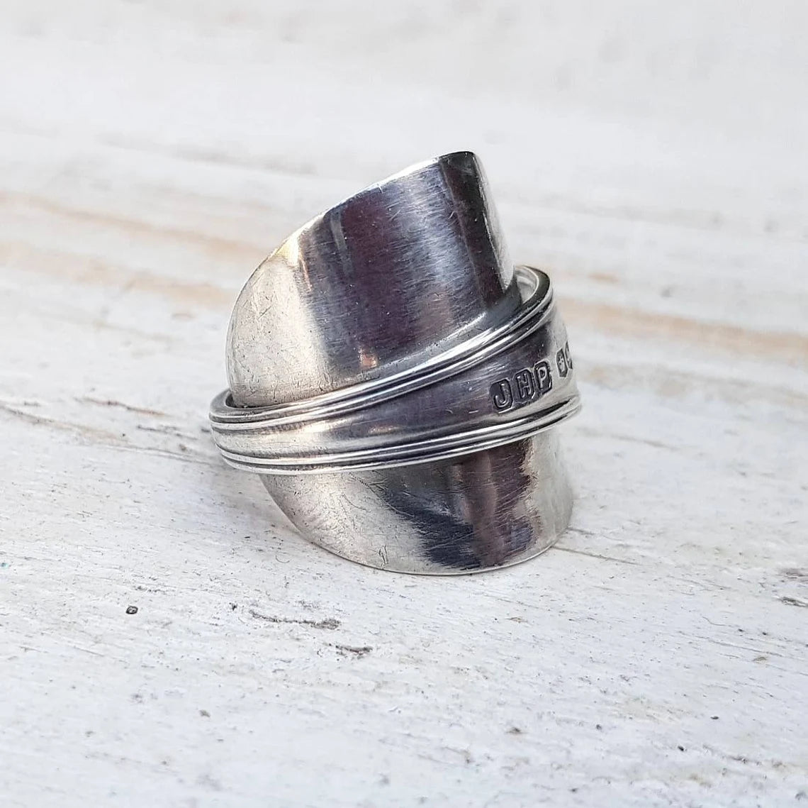 Sterling Silver - Vintage - Spoon Ring