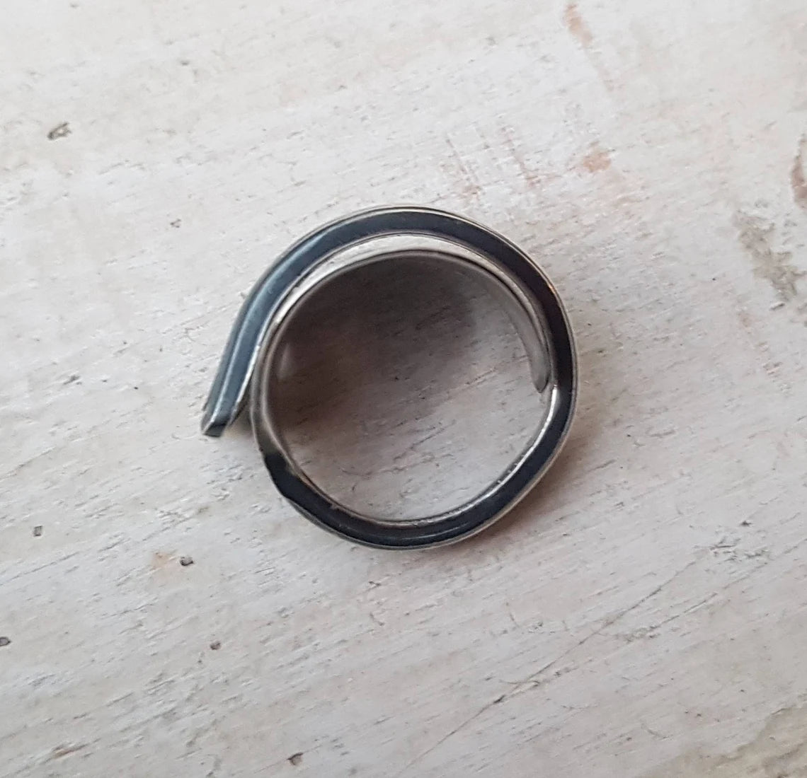 Vintage Art Deco Upcycled Spoon Ring - Men's / Ladies