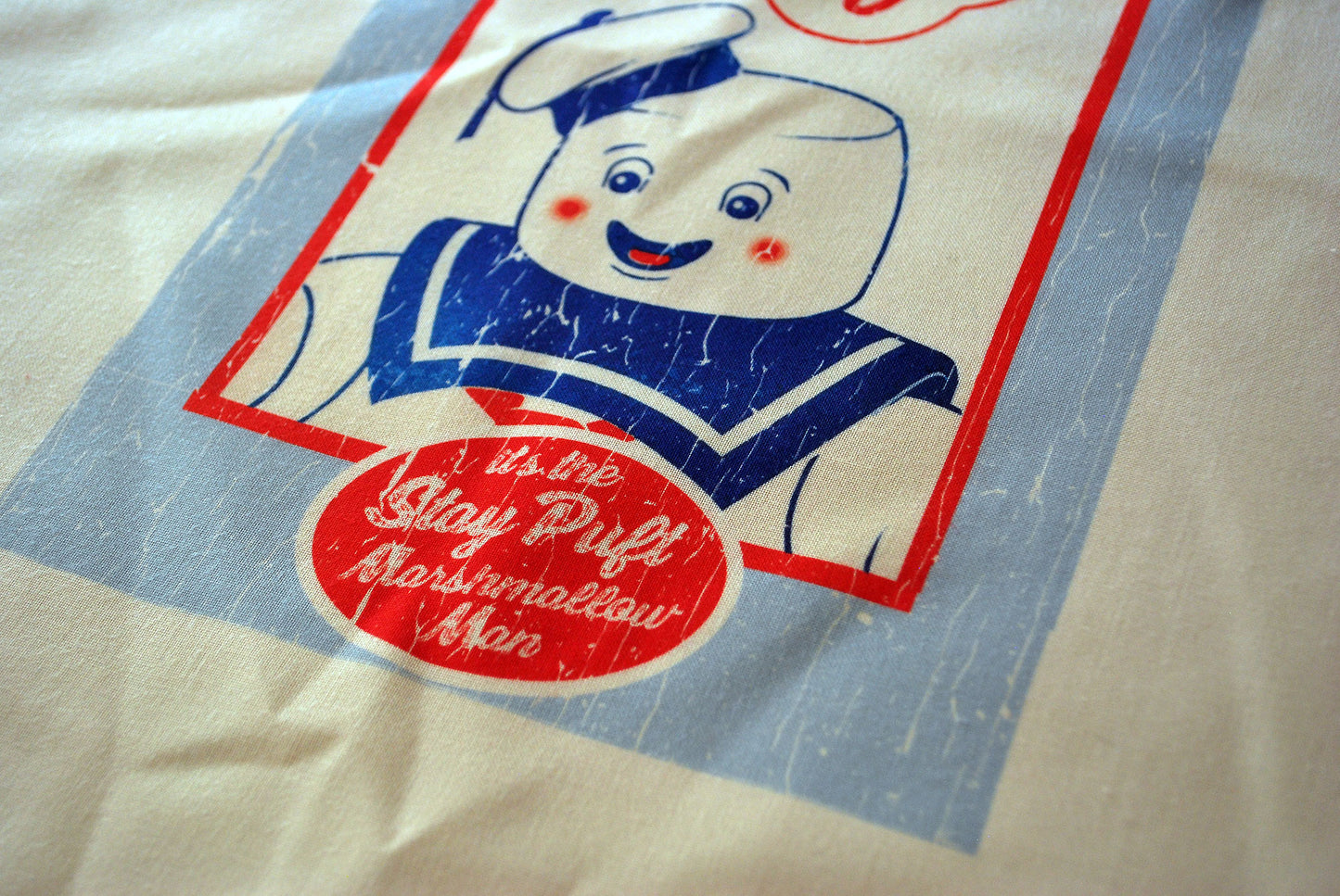 Ghostbusters - Marshmallow Man - Shopping Tote Bag - Stay Puft - Movie - Retro - Vintage Style