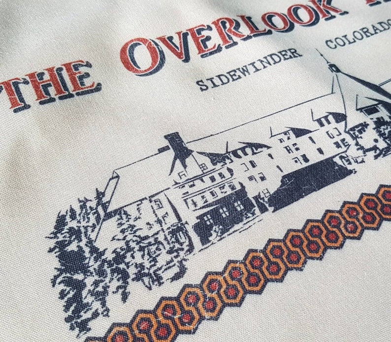 The Shining - Overlook Hotel - Vintage Shopping Tote Bag - Horror - Room 237 - 70s - Movie - Kubrick - Stephen King - Redrum