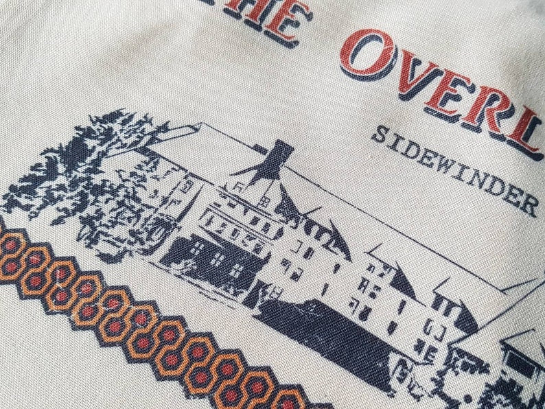 The Shining - Overlook Hotel - Vintage Shopping Tote Bag - Horror - Room 237 - 70s - Movie - Kubrick - Stephen King - Redrum