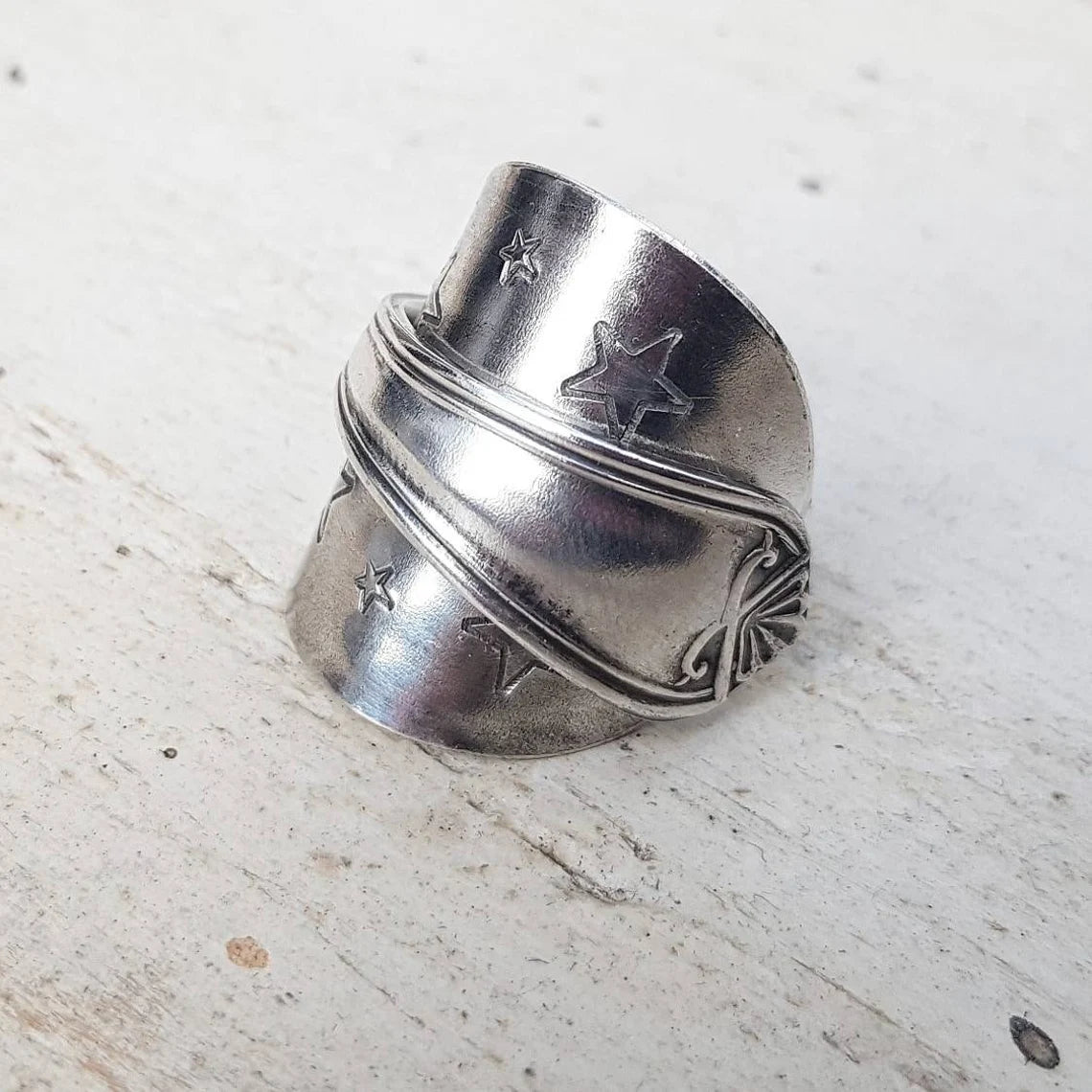 Vintage - Spoon Ring - Handmade Upcycled - Boho Jewelry