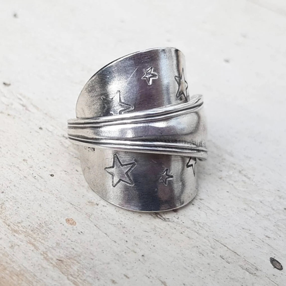 Vintage - Spoon Ring - Handmade Upcycled - Boho Jewelry