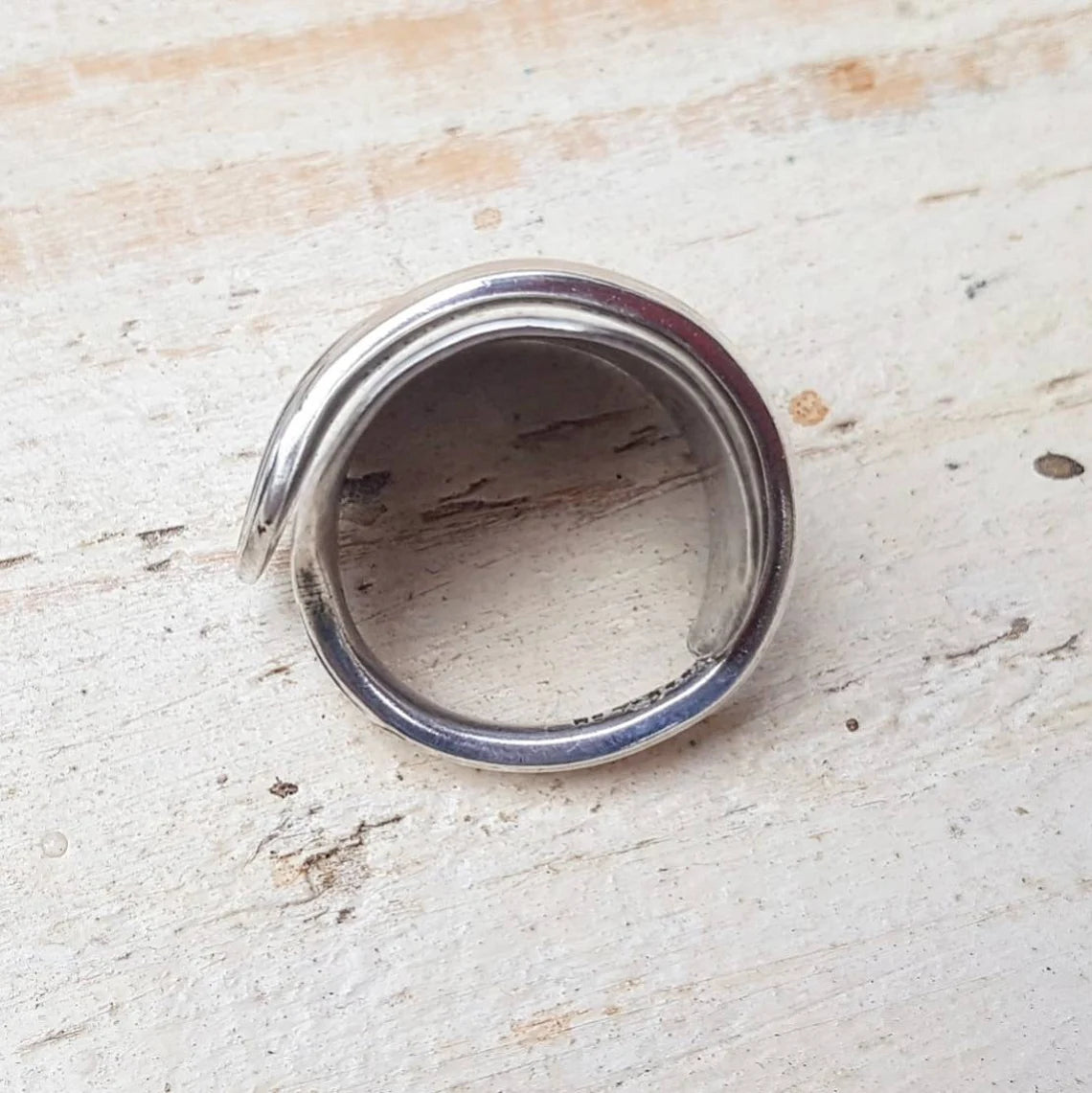 Vintage - Spoon Ring - Handmade Upcycled - Unisex Boho Jewelry