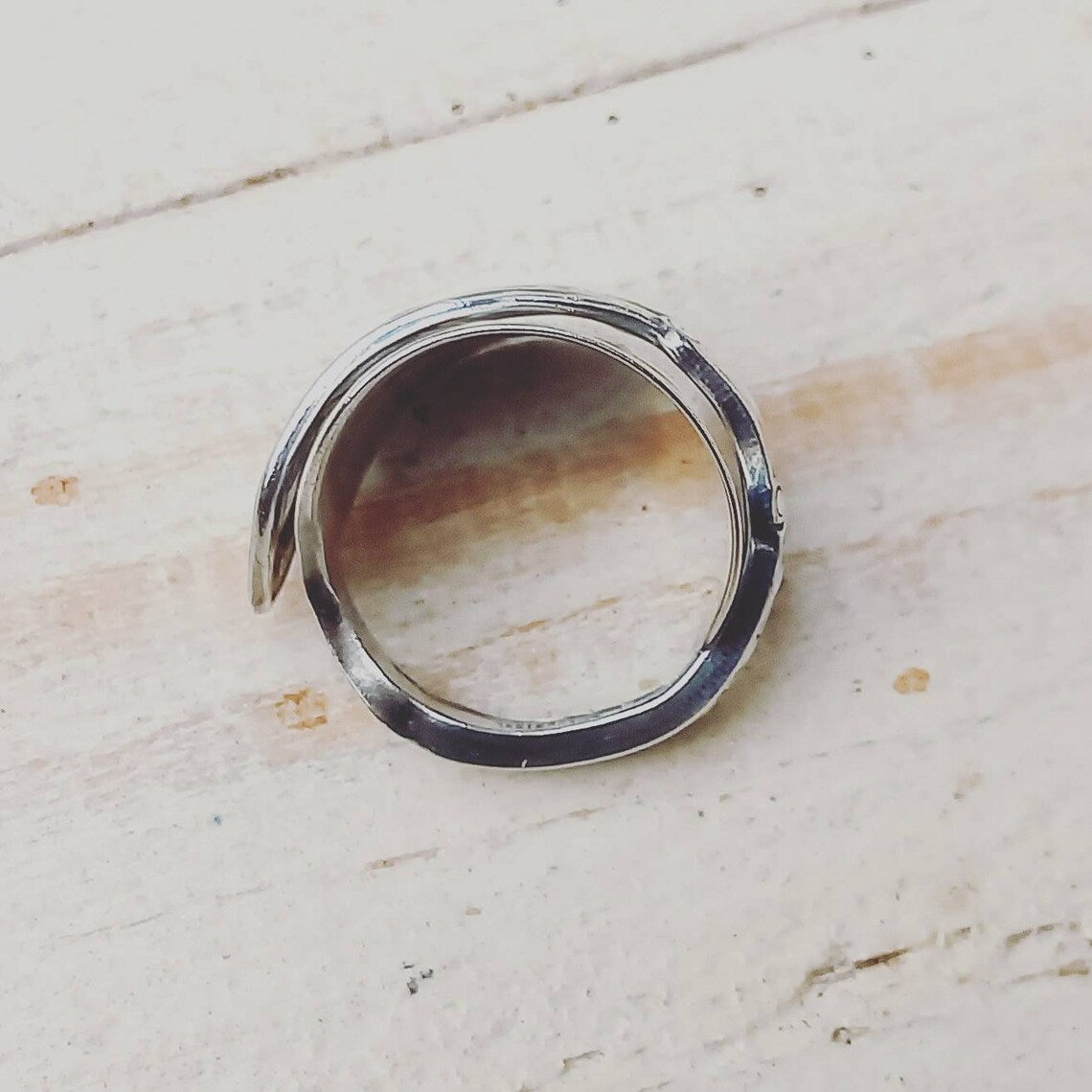 Vintage 1881 - Spoon Ring - Handmade Upcycled - Unisex Boho Jewelry