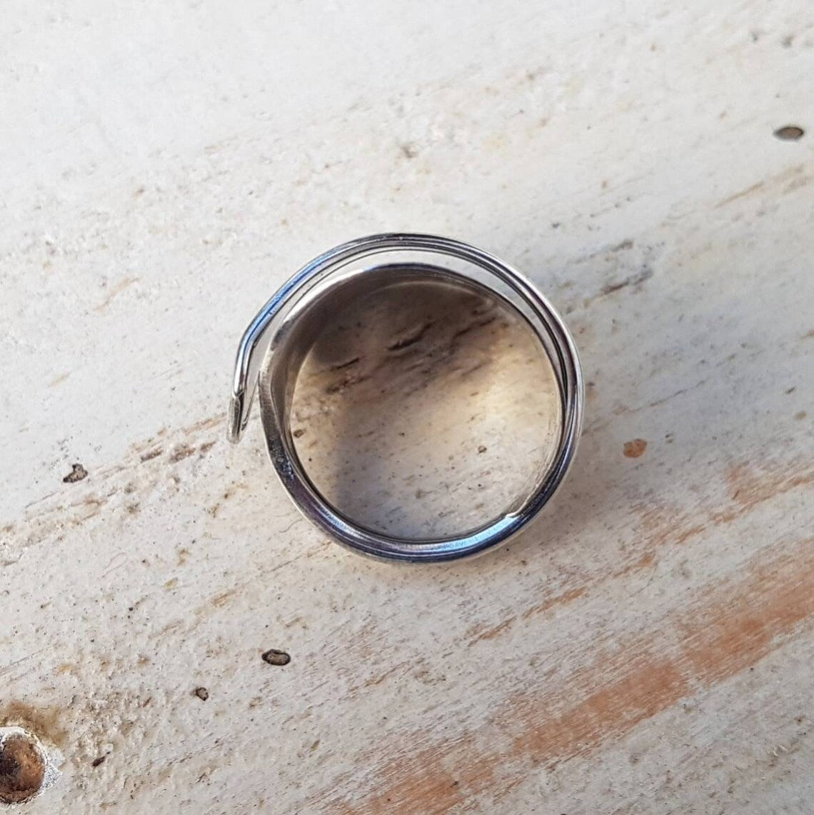 Vintage - Spoon Ring - Handmade Upcycled - Unisex Boho Jewelry