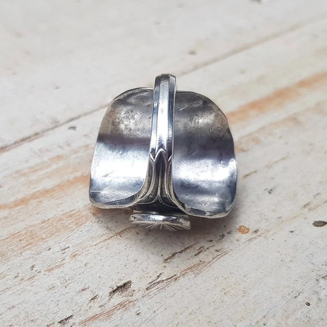 Vintage - Spoon Ring - Handmade Upcycled - Unisex Boho Jewelry